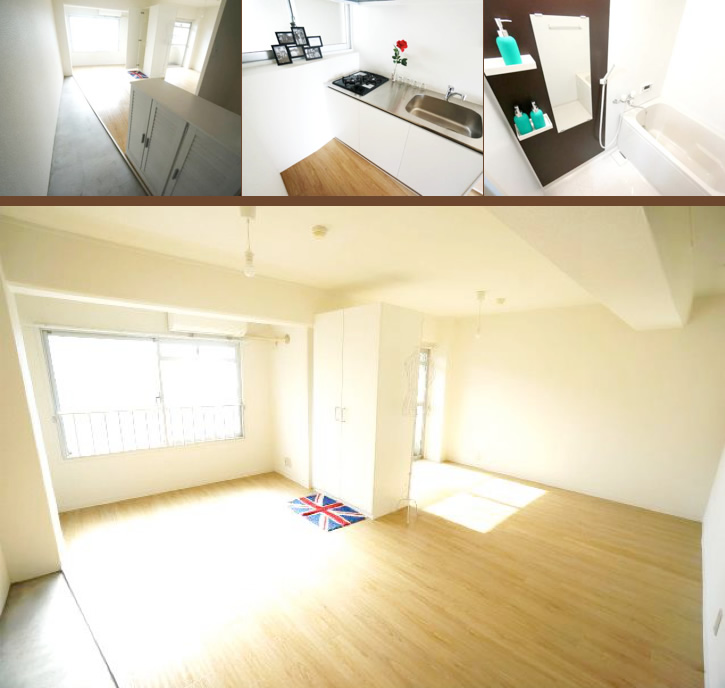 家賃をさげずにリノベーション成功